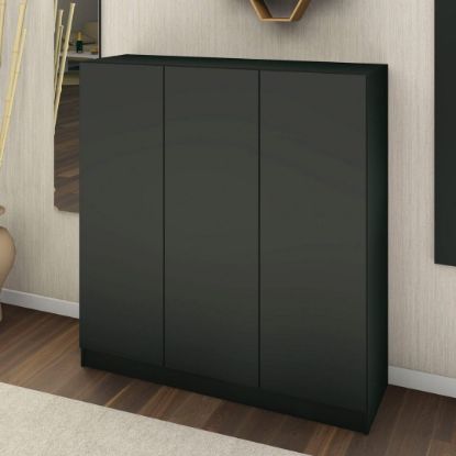 Picture of Lonara Black Shoe Cabinet 