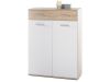 Picture of Lotus White & Lightwood Shoe Cabinet