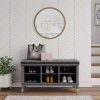 Picture of Darlin Grey Shoe Bench 