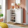 Picture of Amaria White Shoe Cabinet
