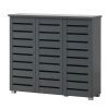 Picture of  Baxton XL Grey Shoe Cabinet