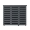 Picture of  Baxton XL Grey Shoe Cabinet