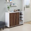 Picture of Kerby White & Brown Shoe Storage