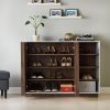 Picture of Kerby White & Brown Shoe Storage