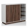 Picture of Kerby White & Brown Shoe Storage