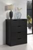 Picture of Glan Black 5-Drawer Unit