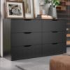 Picture of Glan Black 6-Drawer Unit 