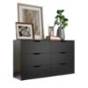 Picture of Glan Black 6-Drawer Unit 