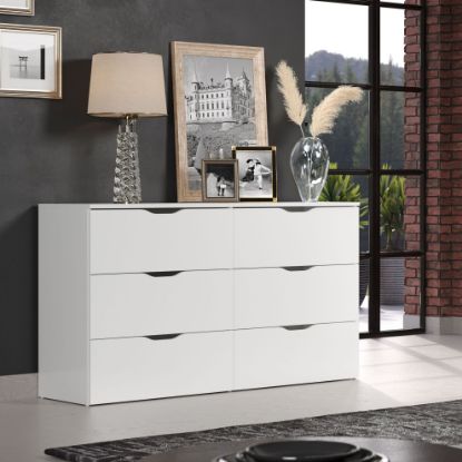 Picture of Glan White 6-Drawer Unit 