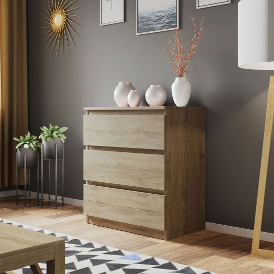 Picture of Milo Lightwood 3-Drawer Unit  