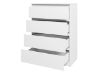 Picture of Milo White 4-Drawer Unit   
