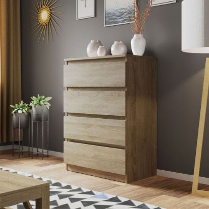 Picture of Milo Lightwood 4-Drawer Unit  