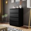 Picture of Milo Black 4-Drawer Unit  