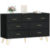 Picture of Lukas Black 7-Drawer Unit
