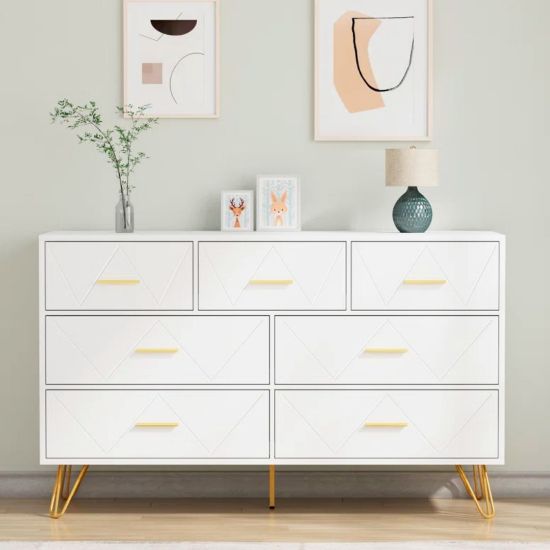 Picture of Lukas White 7-Drawer Unit 