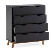 Picture of Danya Black 4-Drawer Unit 