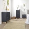 Picture of Danya Black 5-Drawer Unit 