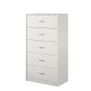 Picture of Aaron White  5-Drawer Unit