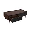 Picture of Ripple Brown & Black Coffee Table  