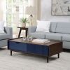 Picture of Ripple Brown & Navy Coffee Table  