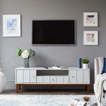 Picture of Lyle White & Brown T.V unit