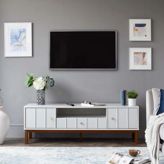 Picture of Lyle White & Brown T.V unit