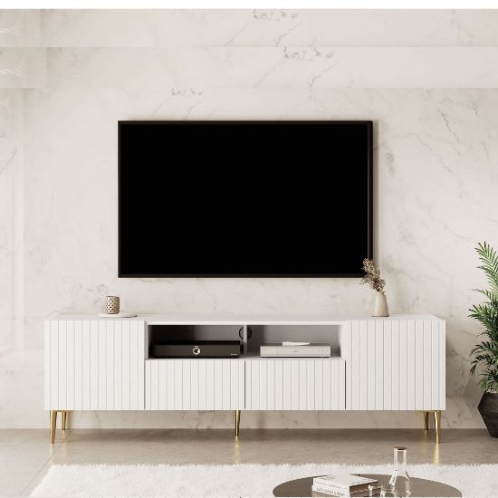 Picture of Nicole White T.v Unit 180cm