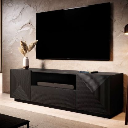 Picture of Indigo Black T.v Unit 167cm