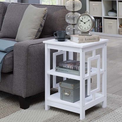 Picture of Carlino White Side Table  