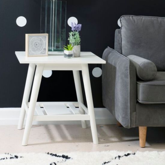 Picture of Soul White Side Table   