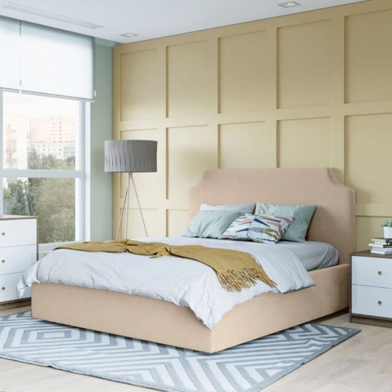 Picture of Vogue Bed Beige 160m