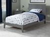 Picture of Berowalt  Grey Bed 120cm 
