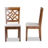 Picture of Magenta Brown Chair Set of 2 