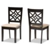 Picture of Magenta Black Chair Set of 2 