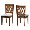 Picture of Florencia Brown Chair set of 2