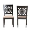 Picture of Dorina Black Chair set of 2