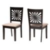 Picture of Dorina Black Chair set of 2