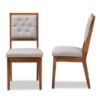 Picture of Pearl Brown Chair set of 2  